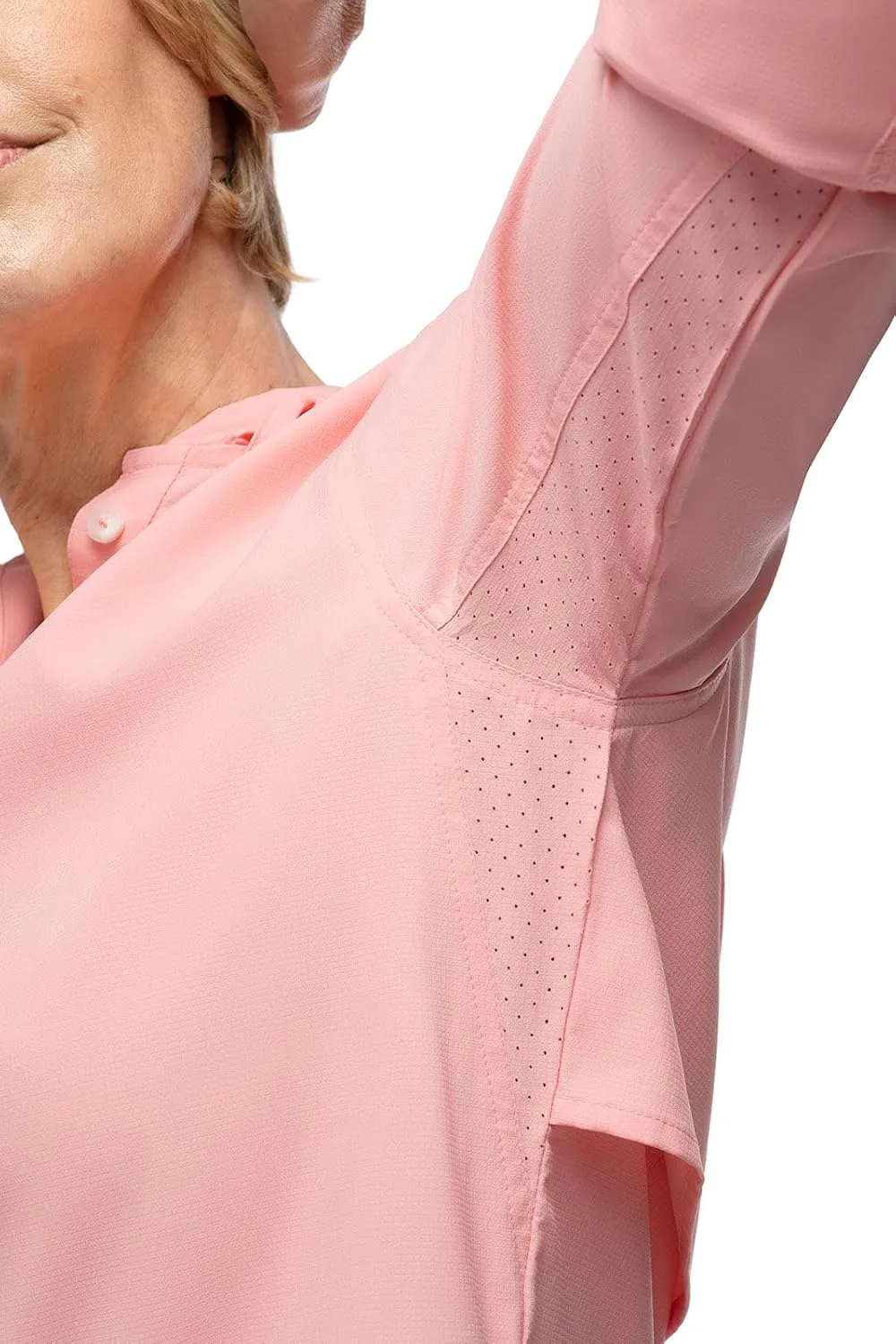 Coolibar UPF 50  Women's Iztapa Beach Shirt - Sun Protective