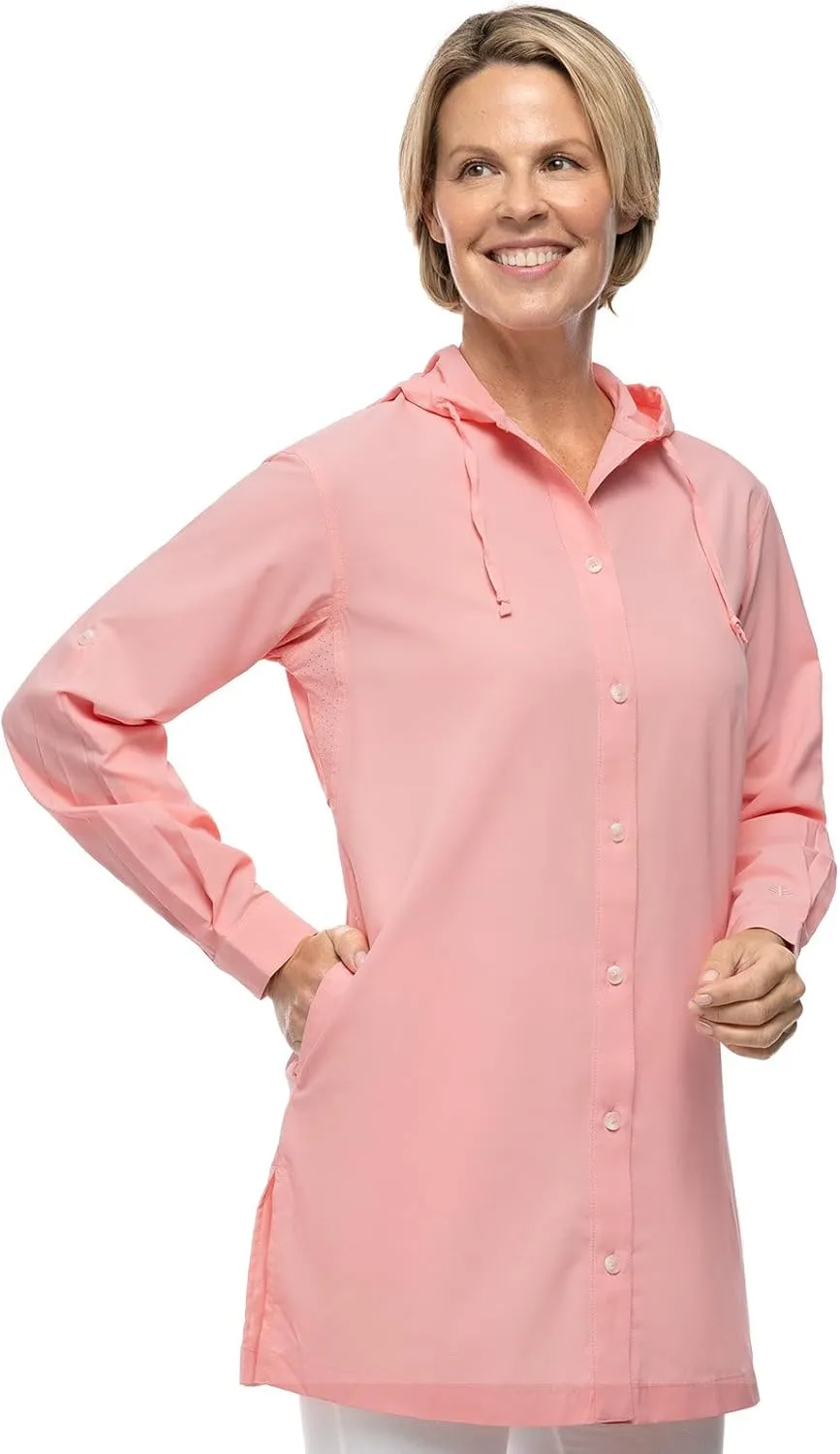 Coolibar UPF 50  Women's Iztapa Beach Shirt - Sun Protective