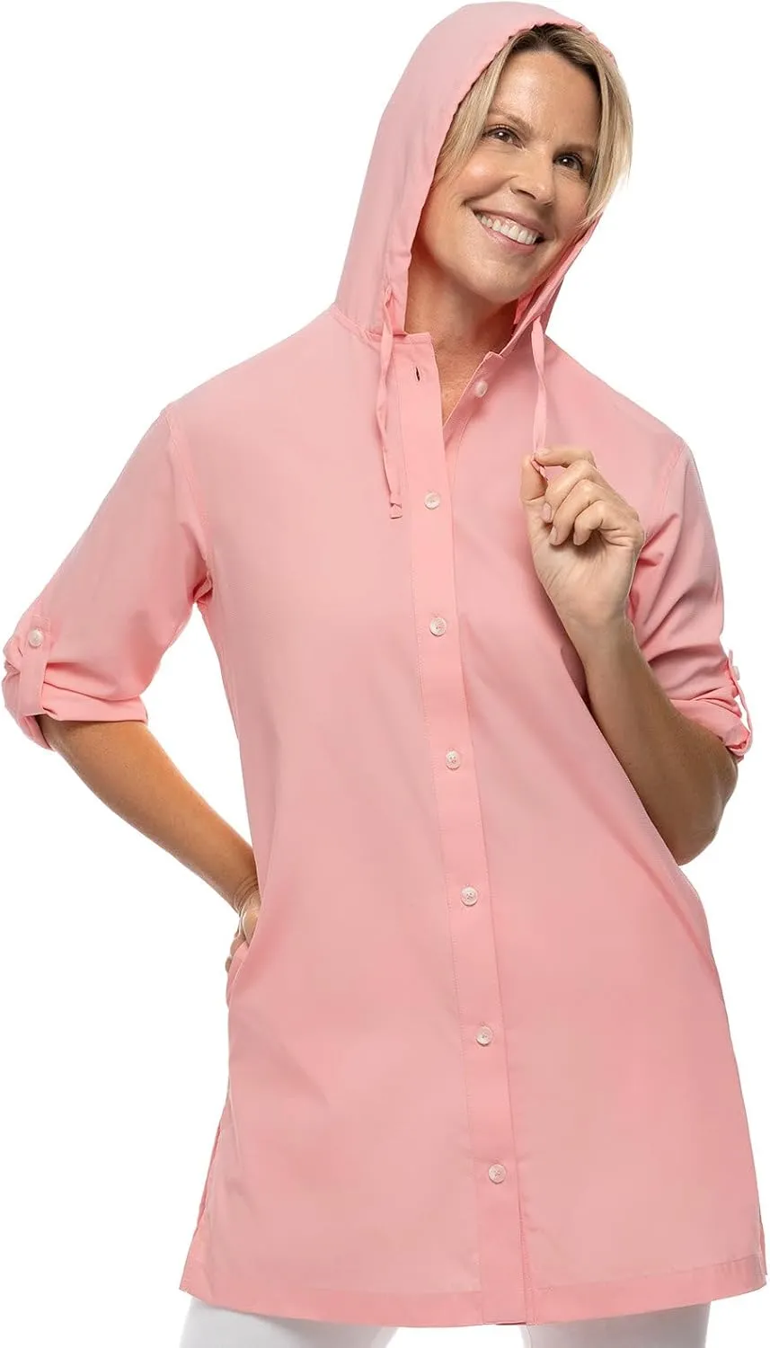 Coolibar UPF 50  Women's Iztapa Beach Shirt - Sun Protective