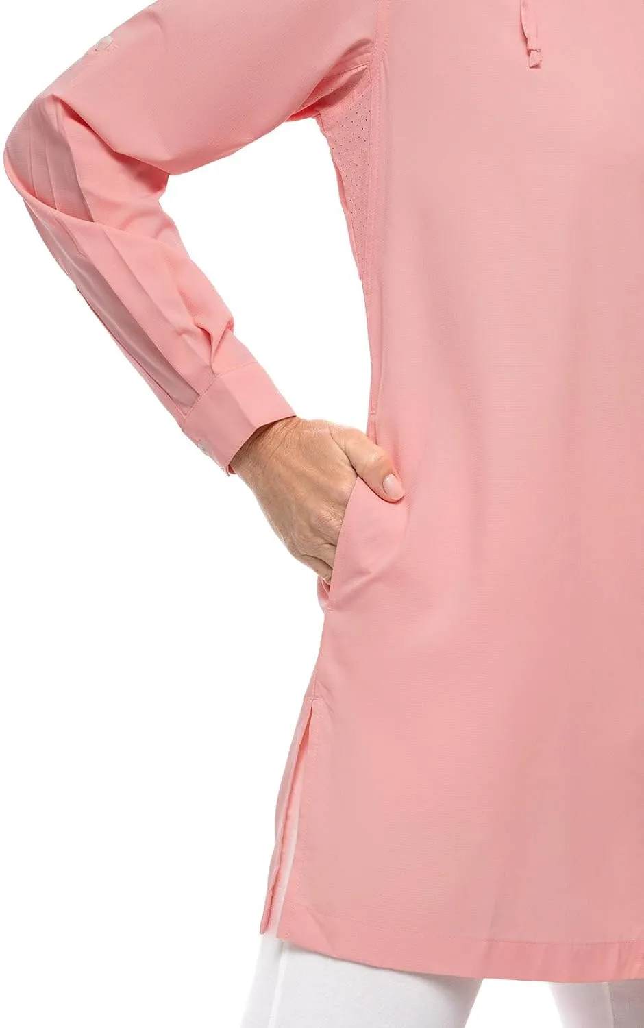 Coolibar UPF 50  Women's Iztapa Beach Shirt - Sun Protective