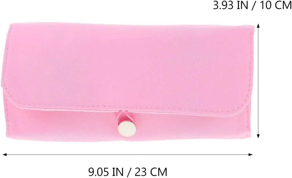 Cosmetic Brush Bag Rolling Makeup Case Organize Your Makeup on The Beauty Essential