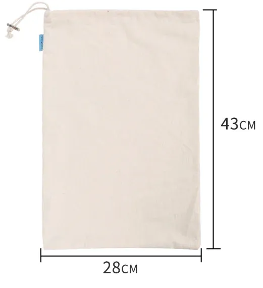 Cotton Drawstring Shopping Bag