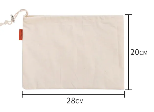 Cotton Drawstring Shopping Bag