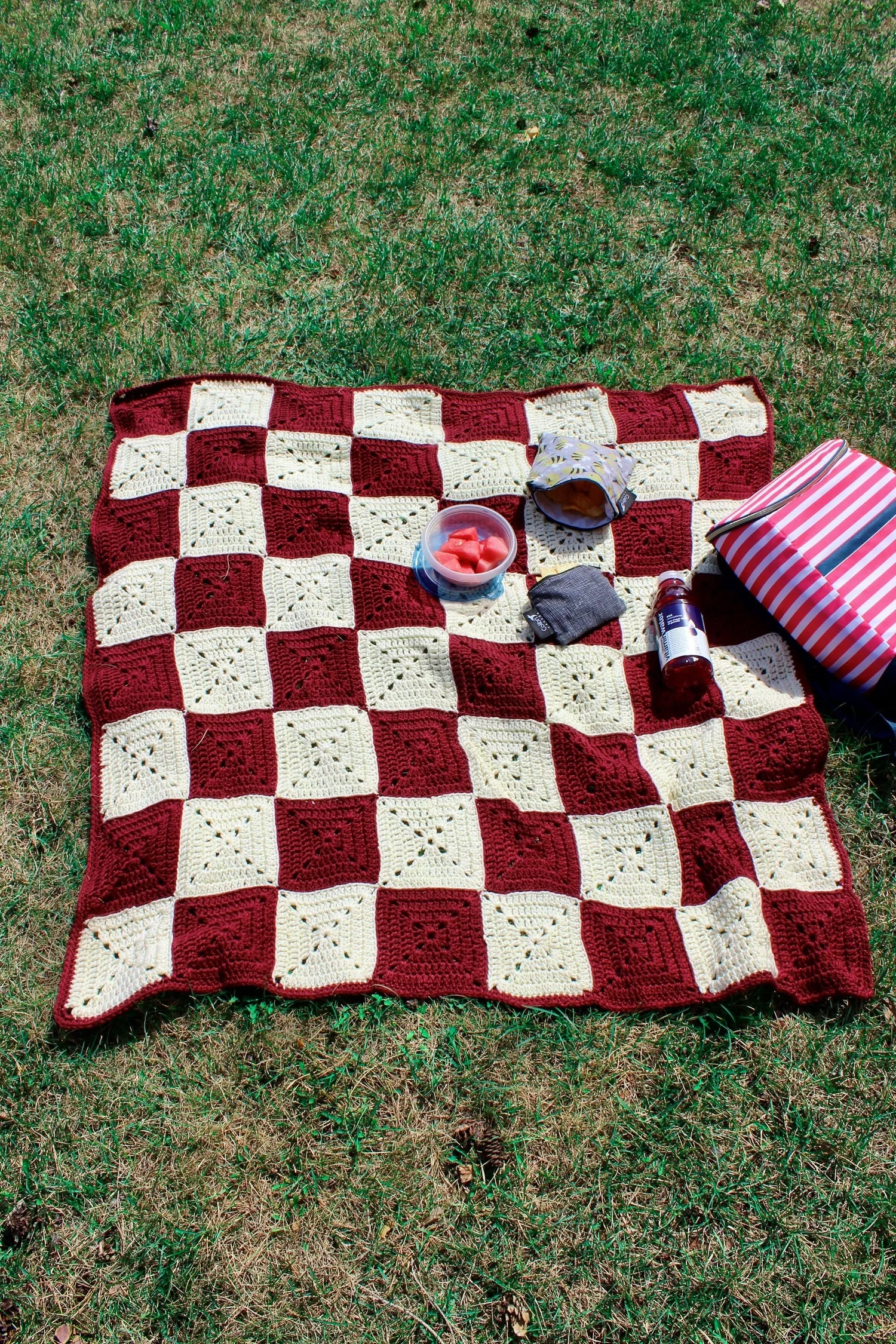 Crochet Kit - Picnic Blanket