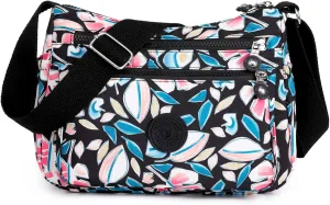 Crossbody Bag for Women Lightweight Pocketbook Nylon Waterproof Shoulder Purse Messenger Bag