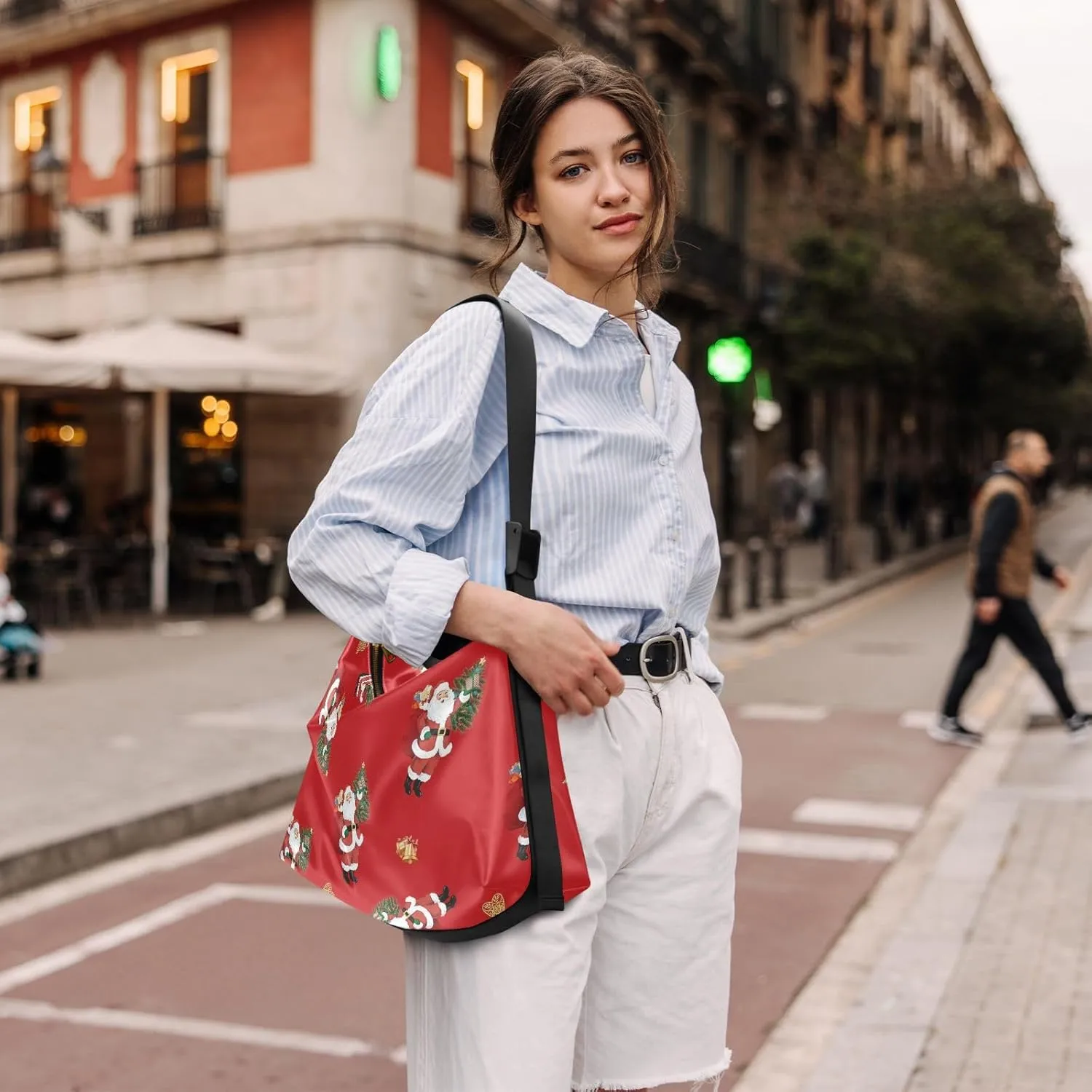 Crossbody Bags for Women Vegan Leather Shoulder Handbag Purses for Women with Adjustable Wide Strap Patternt 1