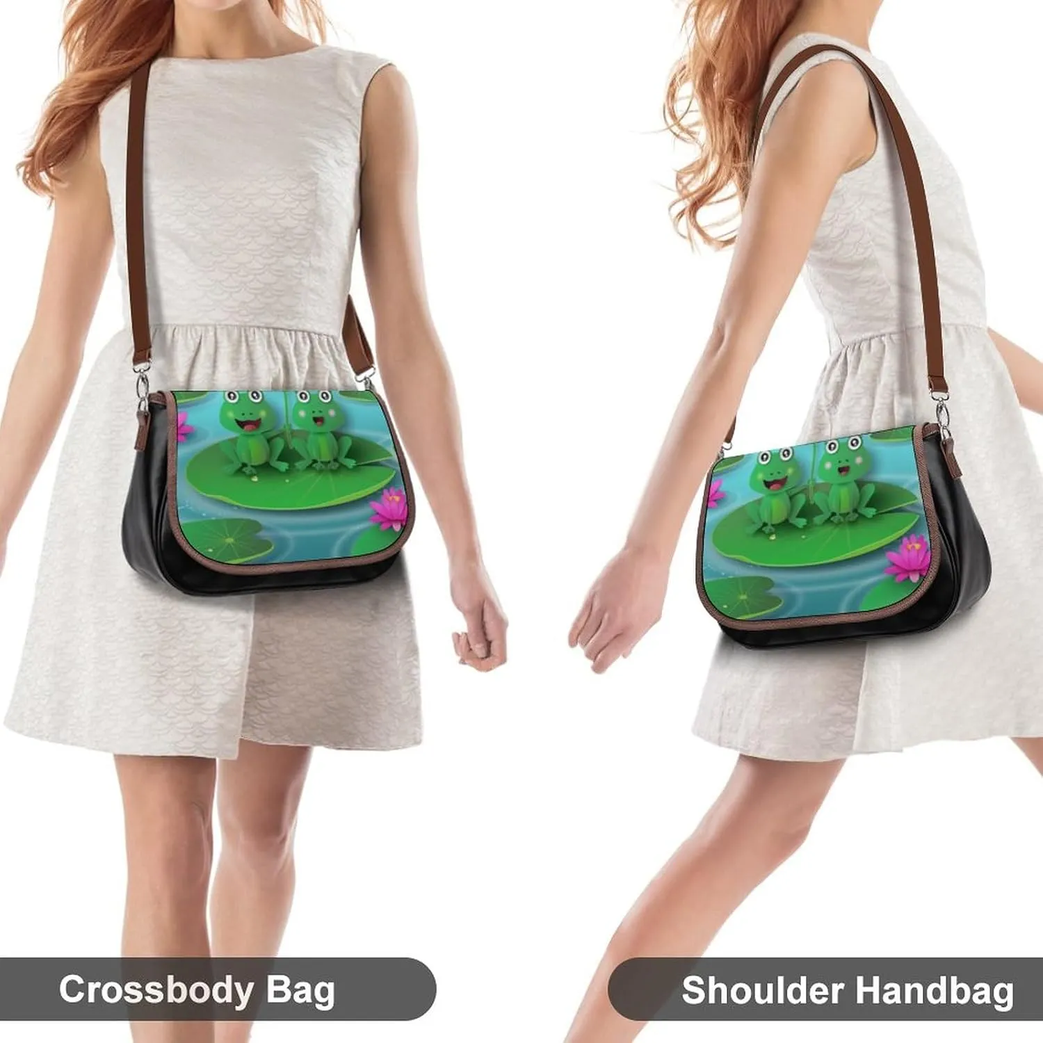 Crossbody Bags Purses Women, Lightweight Functional Multi Pocket Purse Adjustable Strap