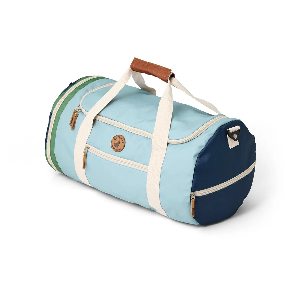Crywolf Packable Duffle Bag - Ocean Colour Block