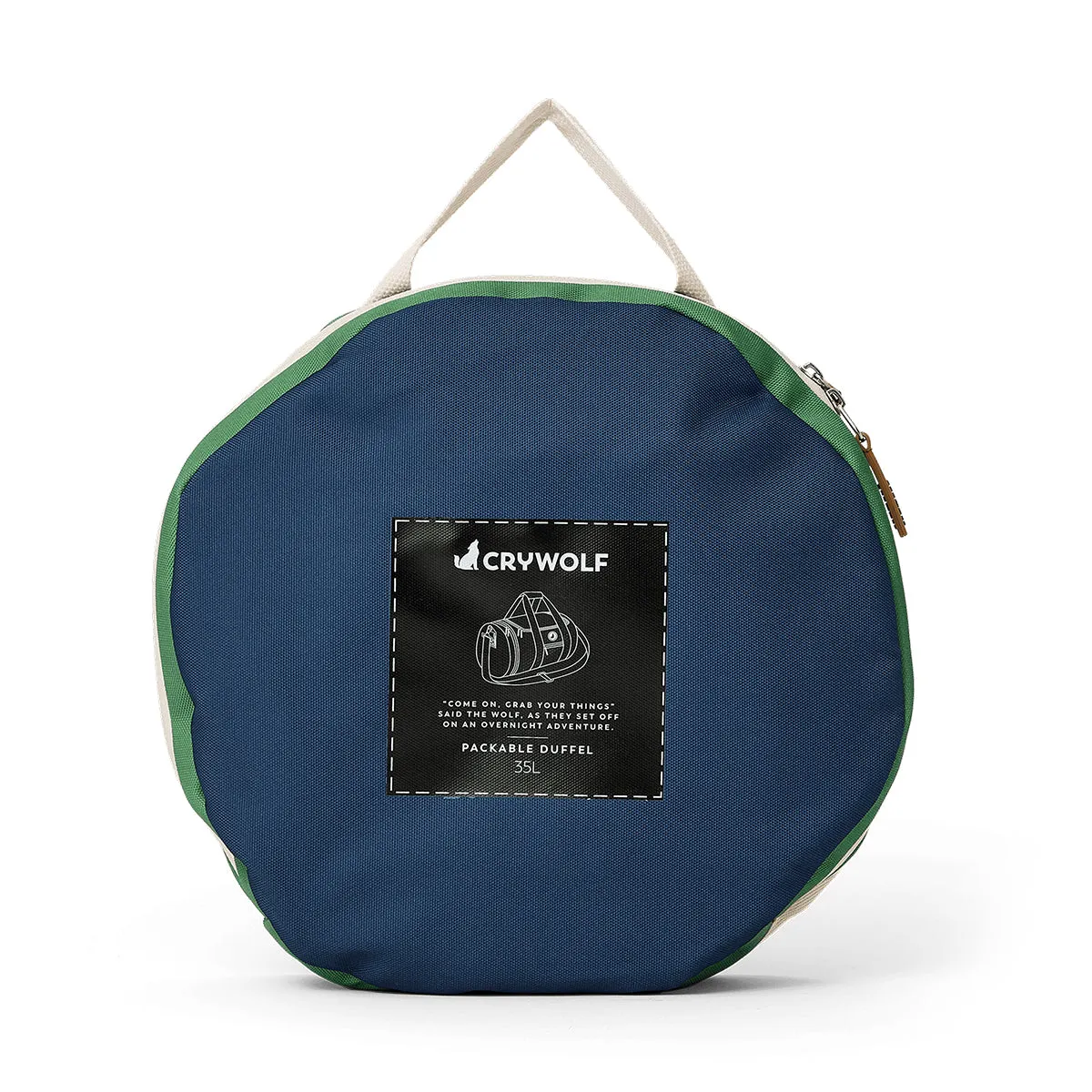 Crywolf Packable Duffle Bag - Ocean Colour Block