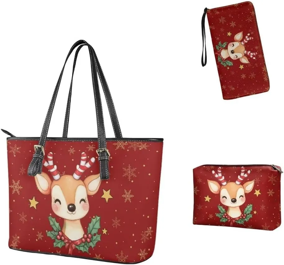Custom Handbag and Wallet Set for Women,Handbags and Purses Wallet for Women,Personalized Work Tote Bag