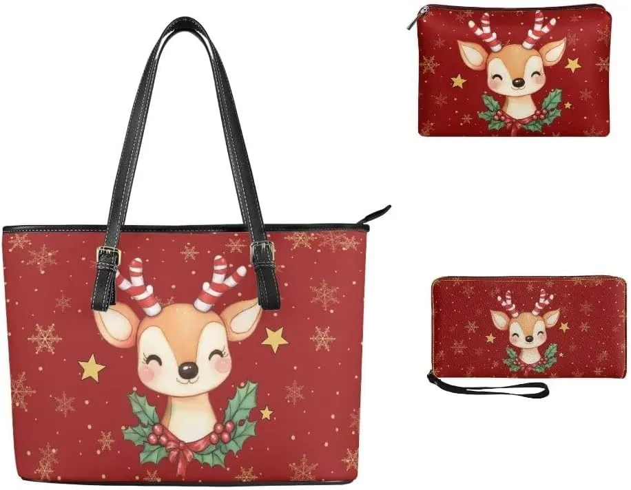 Custom Handbag and Wallet Set for Women,Handbags and Purses Wallet for Women,Personalized Work Tote Bag
