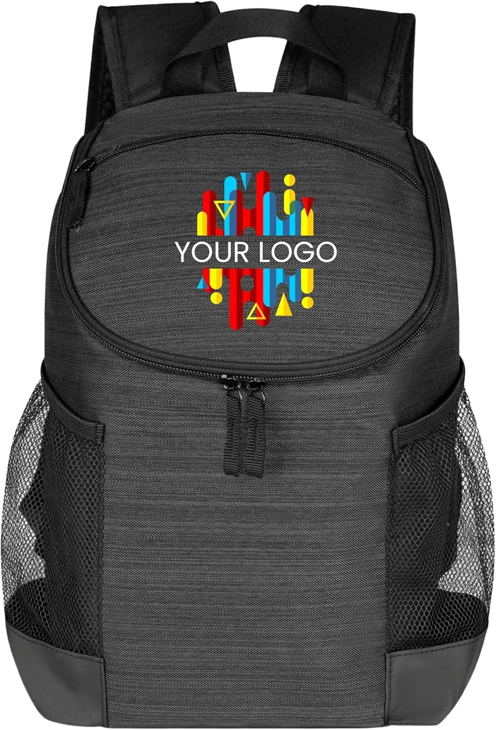 Custom Soft Cooler Bag - Personalize Your Insulated Bag | Backpack for Corporate Events or Gifts - Leak Proof Customizable Portable Cooler Bag Holds 16 Beer Cans - 14.75 x 9.75 x 4.75 - Customize 123