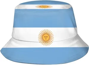 Cute Funny Flag Bucket Hat Packable Fashion Sun Cap Outdoor Flag Fisherman Hat for Women Men Boys Girls