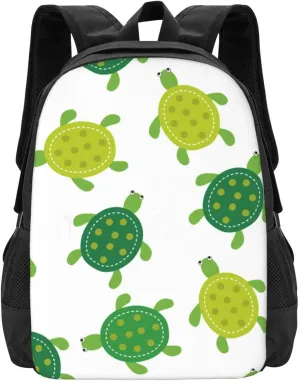Cute Turtle Lightweight Packable Backpack Travel Casual Large Capacity Daypack Foldable Backpack For Men Women