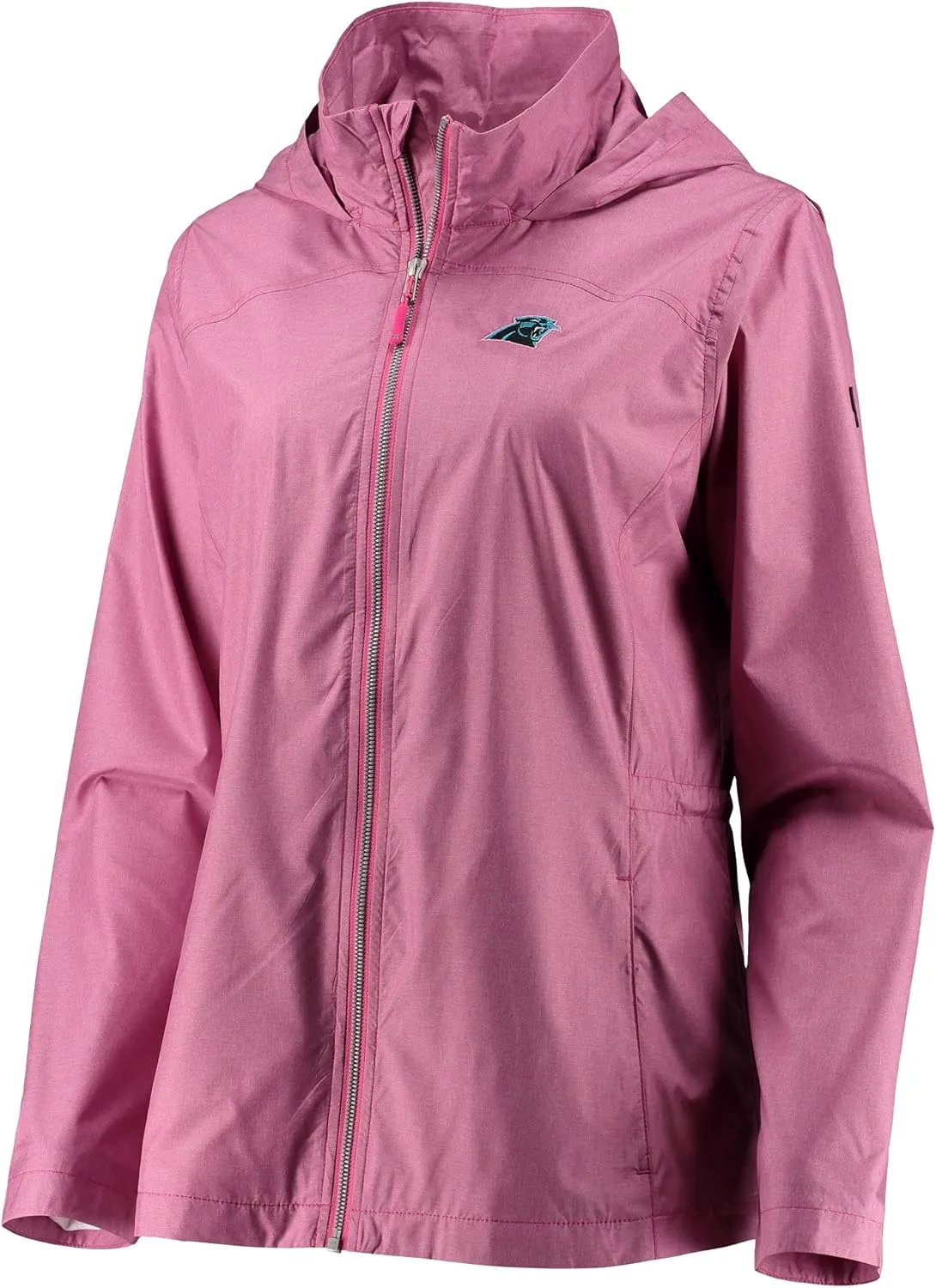 Cutter & Buck Women's Blue Carolina Panthers Packable Full-Zip Weathertec Jacket