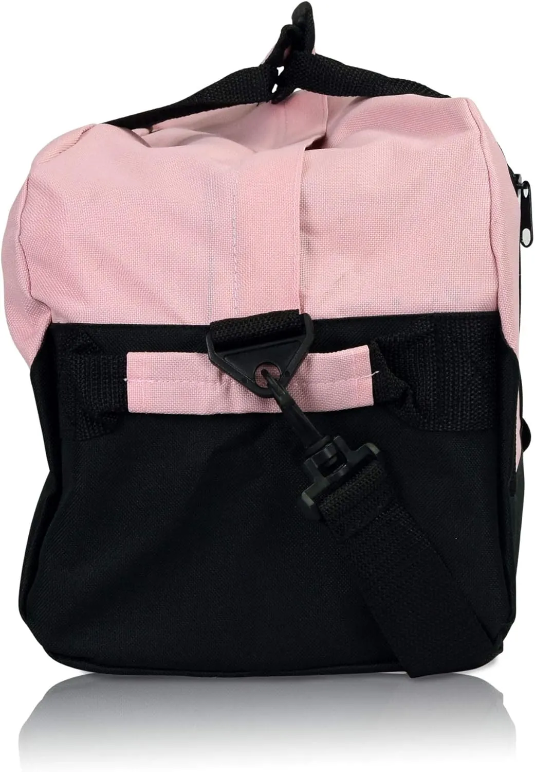 DALIX 18" Two Tone Duffle Bag Medium Black Red Blue Gold Pink Purple Gray