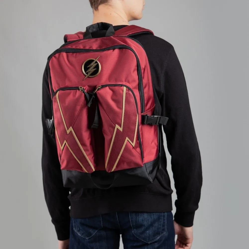 DC Comics Flash Double Pocket Backpack