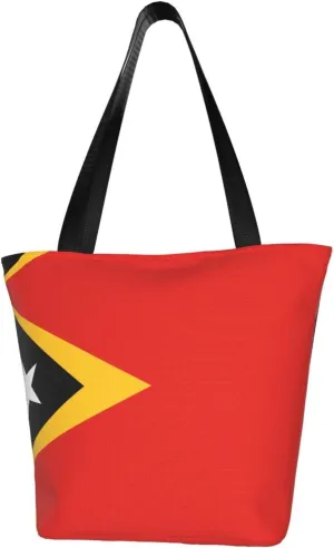 Democratic Republic of Timor-Leste Women's fashion shoulder bag, shopping handbag, suitable for weekend travel shopping shoulder bag messenger bag