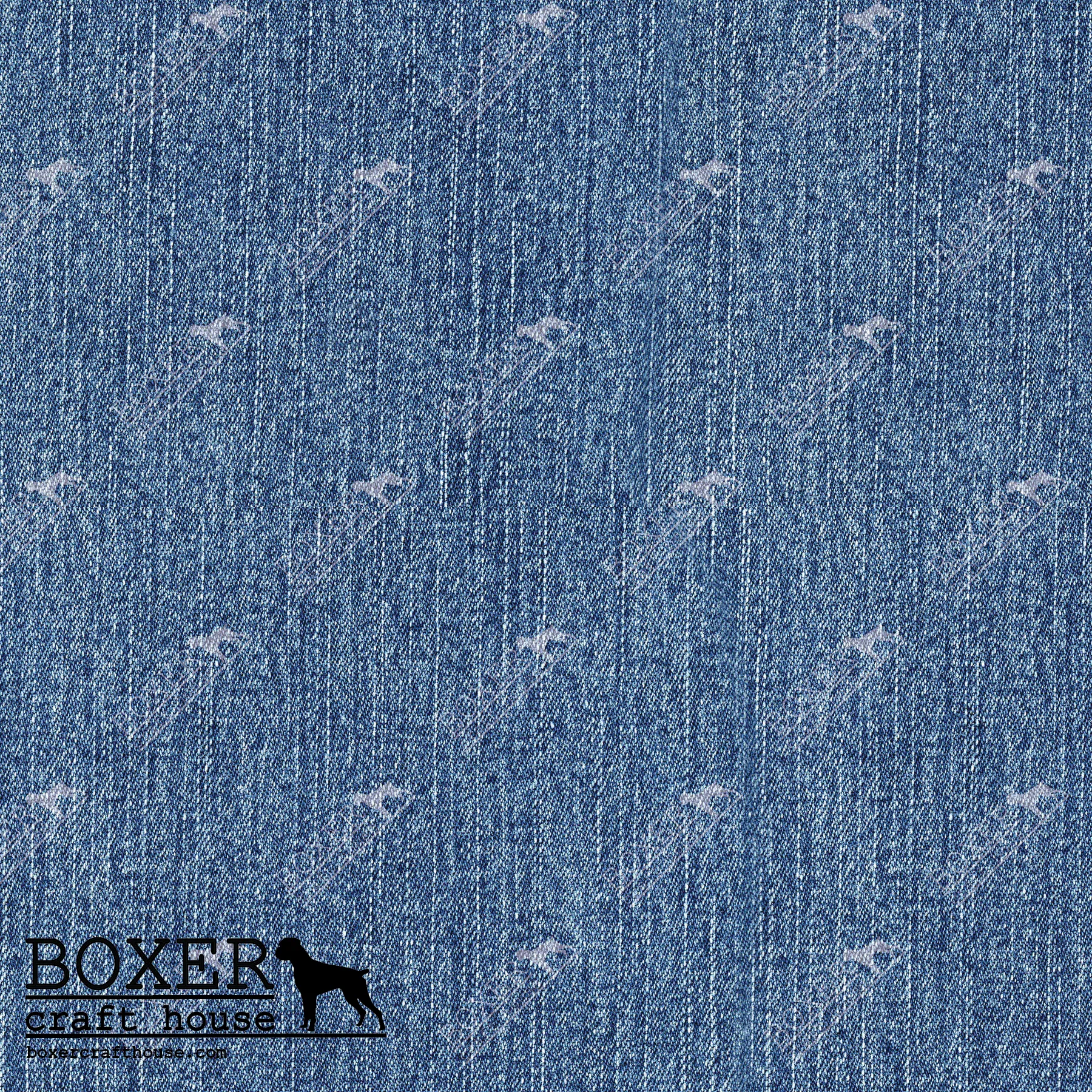 Denim Look Classic Blue