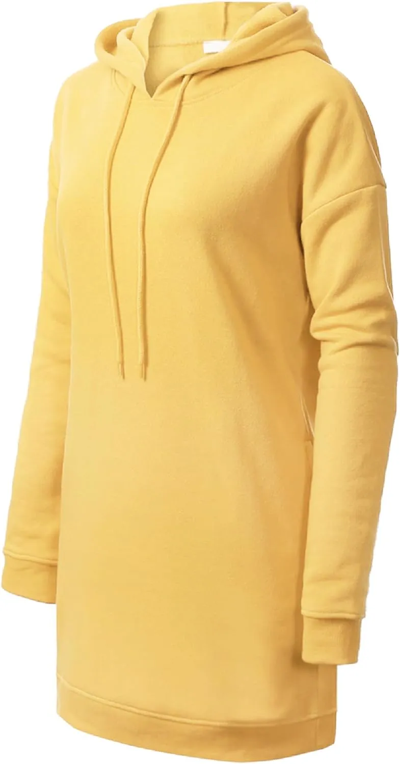 Design by Olivia Women's Casual Oversized Fleece Hoodie Sweatshirts Loose Pullover Tunic Fall Outfits S~3X
