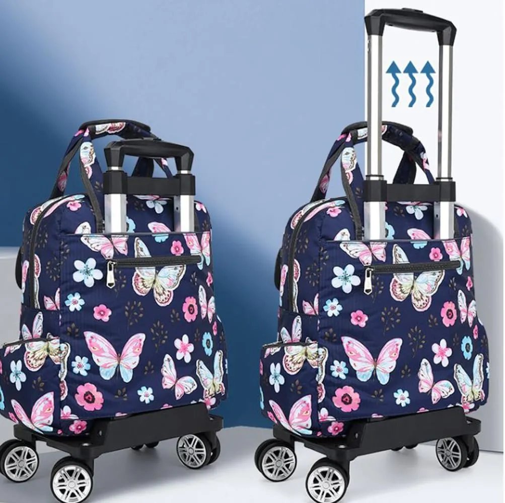 Detachable and Portable Travel Bag, Shopping Basket with Wheels（DX4）