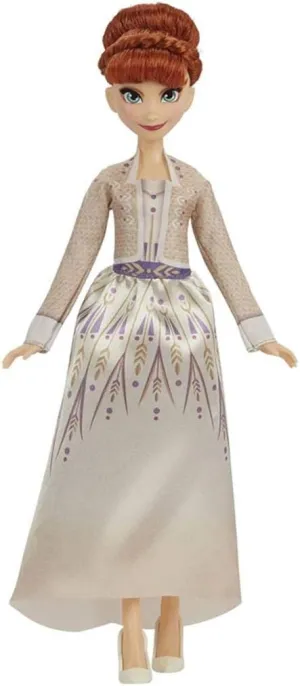 Disney Frozen 2 Anna and Olaf's Autumn Picnic, Olaf Doll, Anna Doll with Dress and Fashion Doll Accessories, Toy for Kids 3 Years Old and Up, White