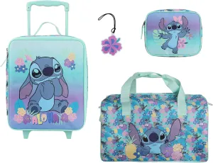 Disney's Stitch Kids' 14" 4-Piece Travel Value Set