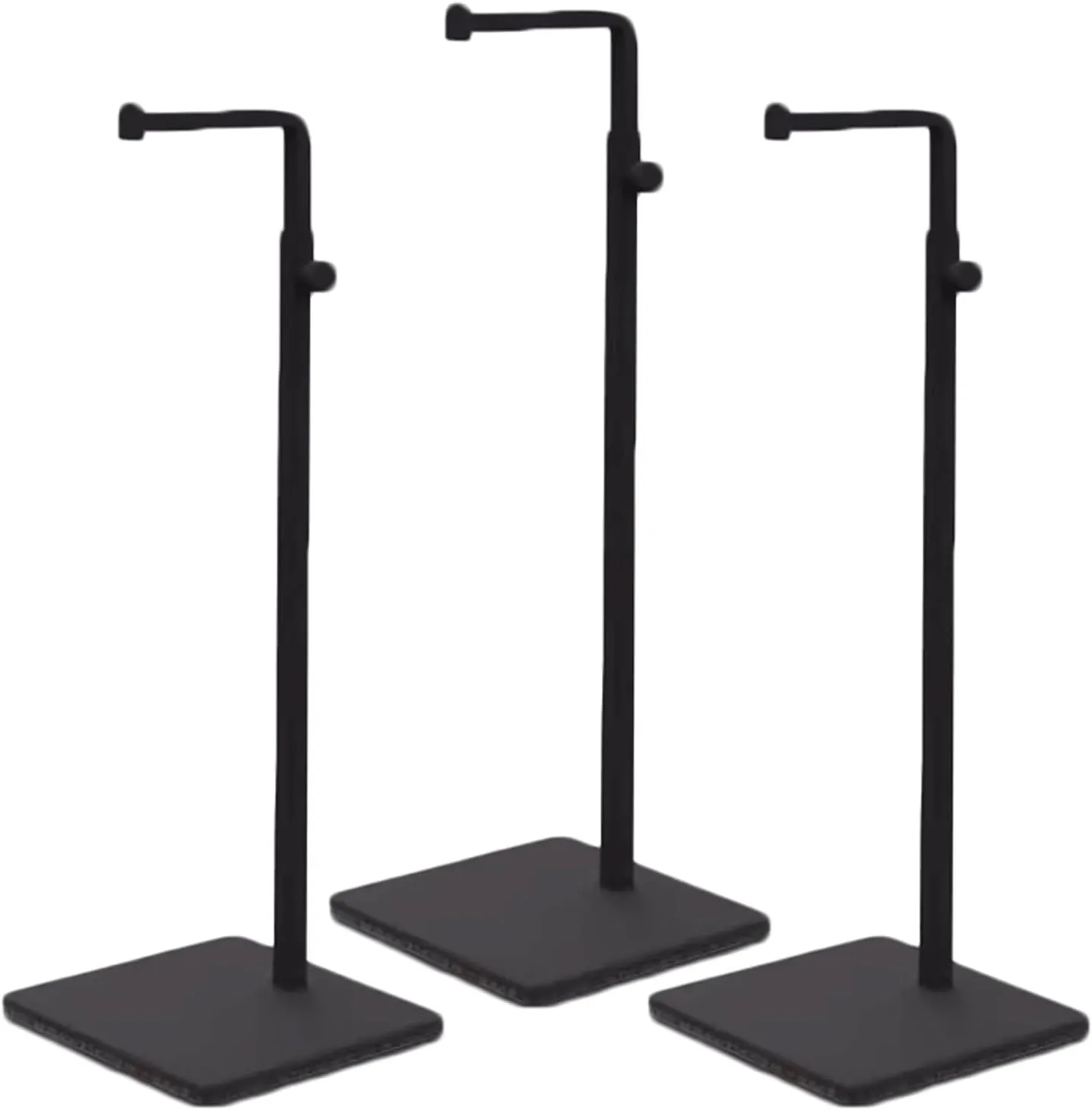 Display Stand Metal Bag Stand Holder 7-Type Counter Display Rack 3 Pack Purse Display Stand for Bag Handbag Bracelets