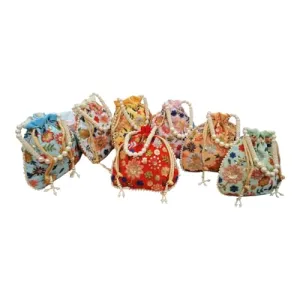 DMS RETAIL Potli Bags For Wedding Return Gifts For Women In Bulk, Ladies Return Gifts For Pooja Birthday Kitty Party Shagun Mehndi Sangeet Pack of (Pack of 9)