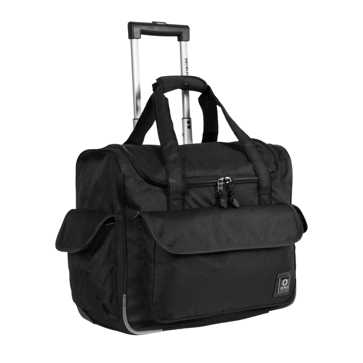 Donna Rolling Duffle Bag in Black