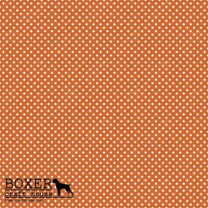Dots 1/16" - Burnt Orange