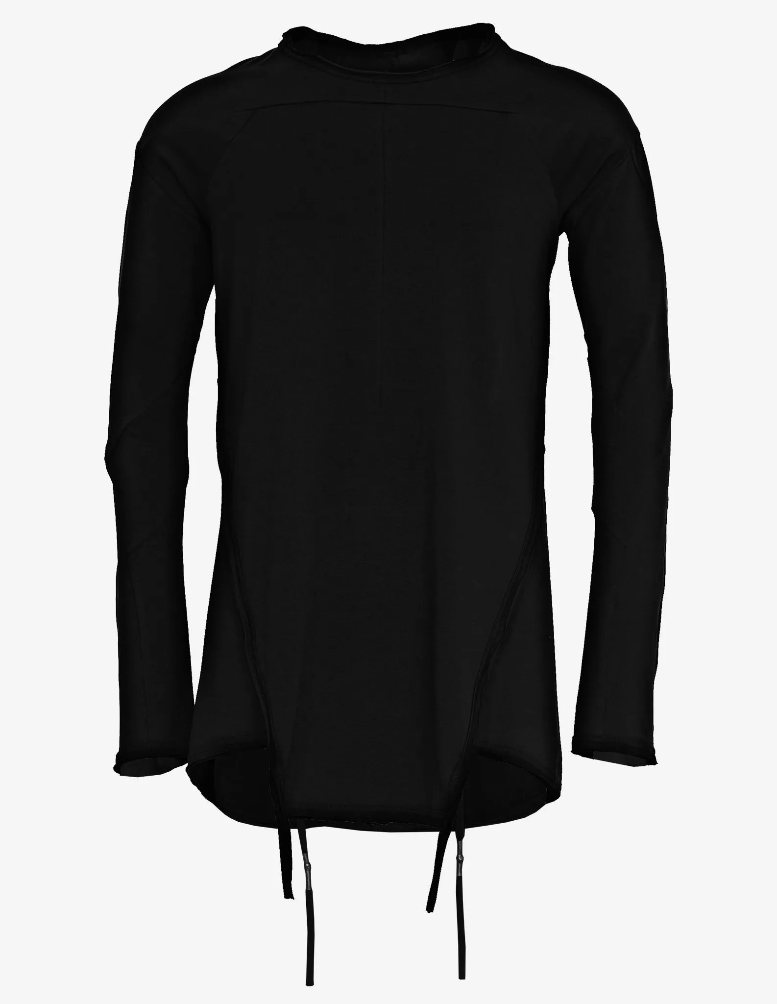 Drawstring-Panel Longsleeve