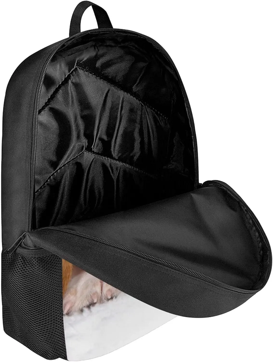 Dreaweet Cute Beagle Kid Backpack 3D Animal Panda Book Bag for School Travel Shoulder Bag Casual Daily Satchel