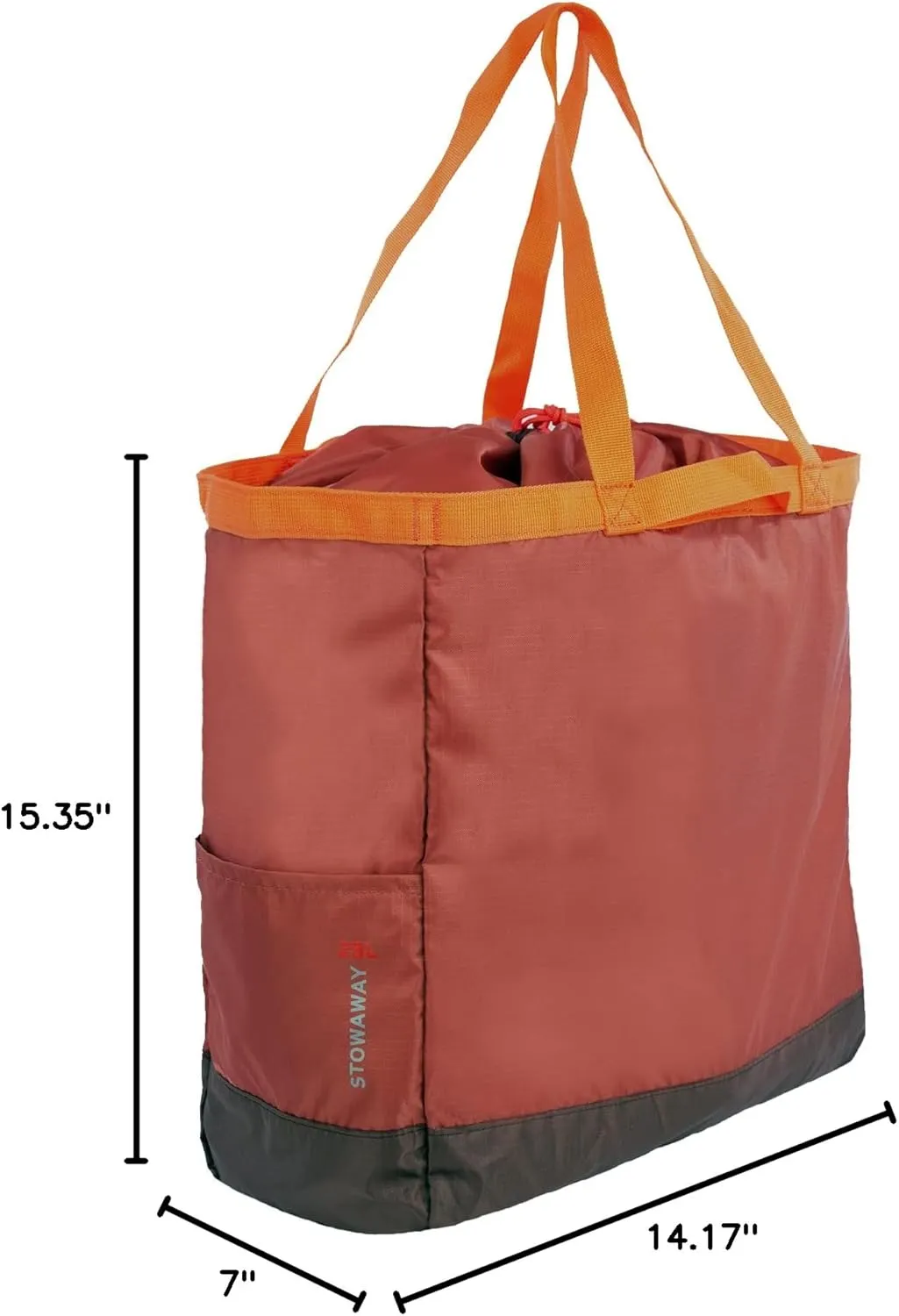Eddie Bauer Stowaway Packable Tote Bag | Lightweight | Compact | Cinch Closure | Ripstop Nylon | 25l Capacity