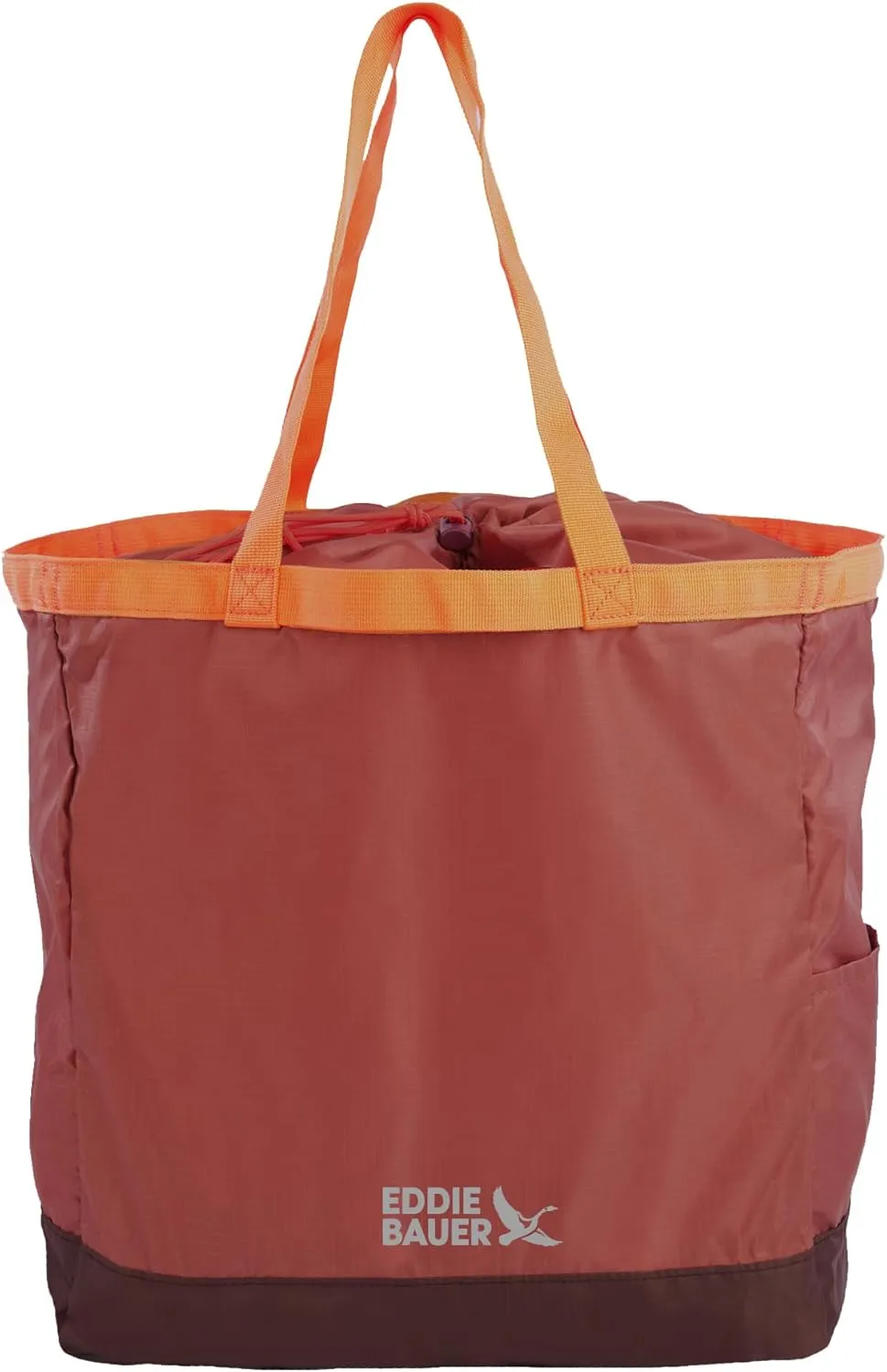 Eddie Bauer Stowaway Packable Tote Bag | Lightweight | Compact | Cinch Closure | Ripstop Nylon | 25l Capacity