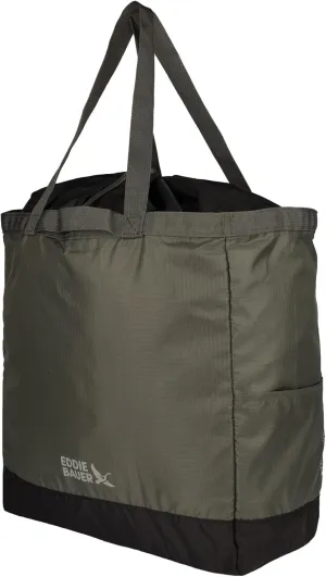 Eddie Bauer Stowaway Packable Tote Bag | Lightweight | Compact | Cinch Closure | Ripstop Nylon | 25l Capacity