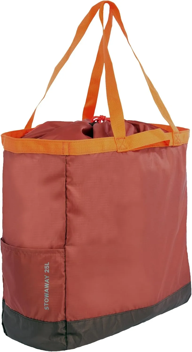 Eddie Bauer Stowaway Packable Tote Bag | Lightweight | Compact | Cinch Closure | Ripstop Nylon | 25l Capacity