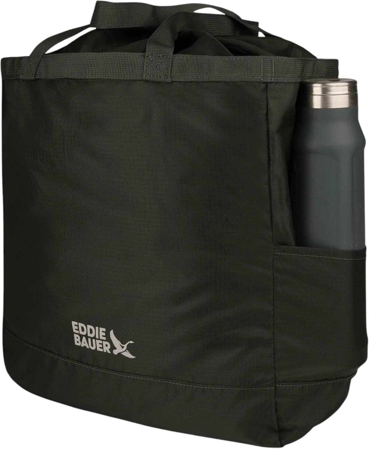 Eddie Bauer Stowaway Packable Tote Bag | Lightweight | Compact | Cinch Closure | Ripstop Nylon | 25l Capacity