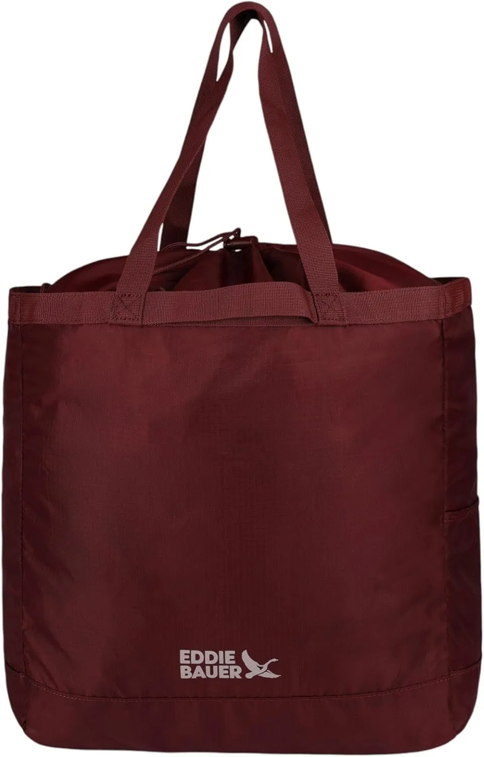 Eddie Bauer Stowaway Packable Tote Bag | Lightweight | Compact | Cinch Closure | Ripstop Nylon | 25l Capacity
