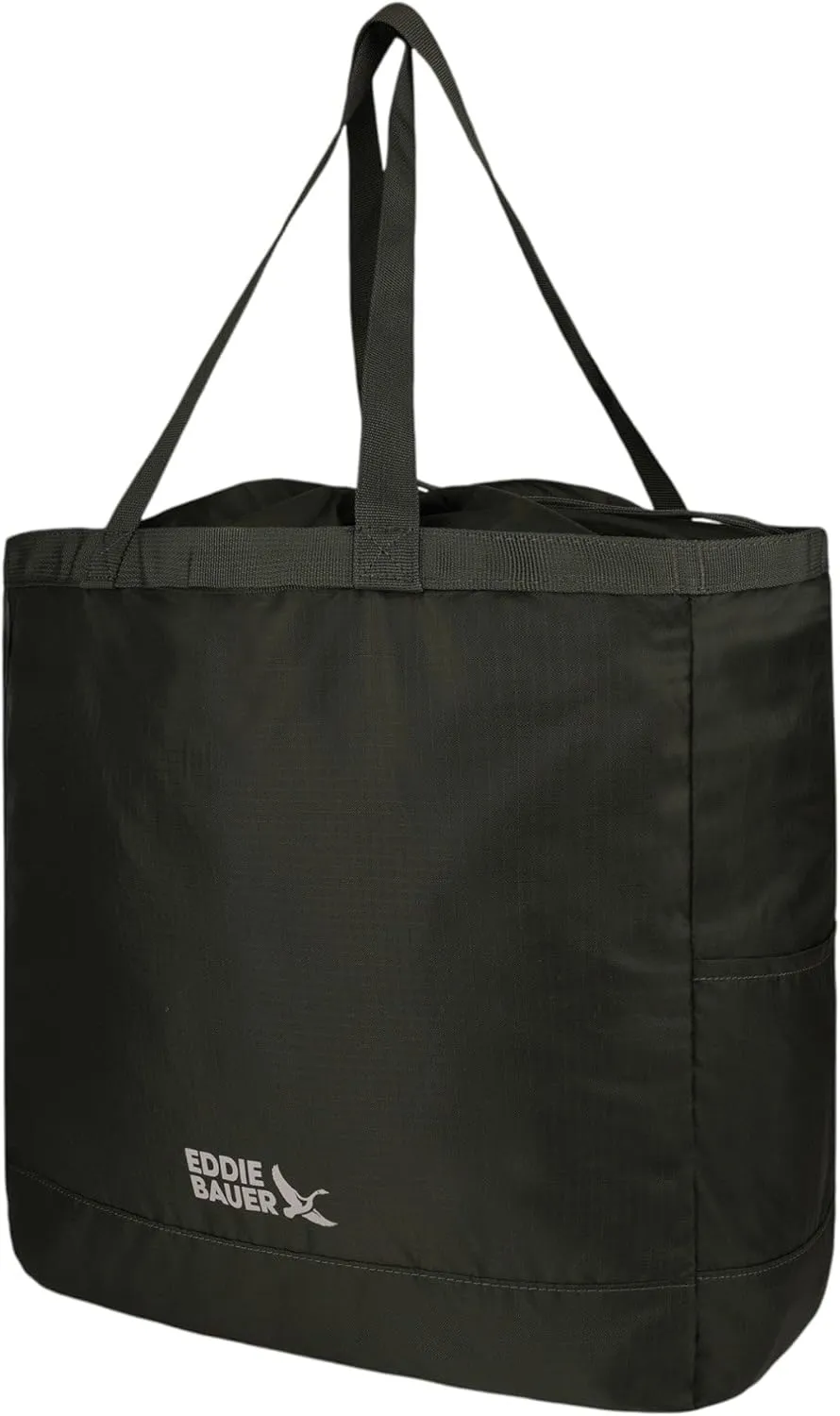 Eddie Bauer Stowaway Packable Tote Bag | Lightweight | Compact | Cinch Closure | Ripstop Nylon | 25l Capacity