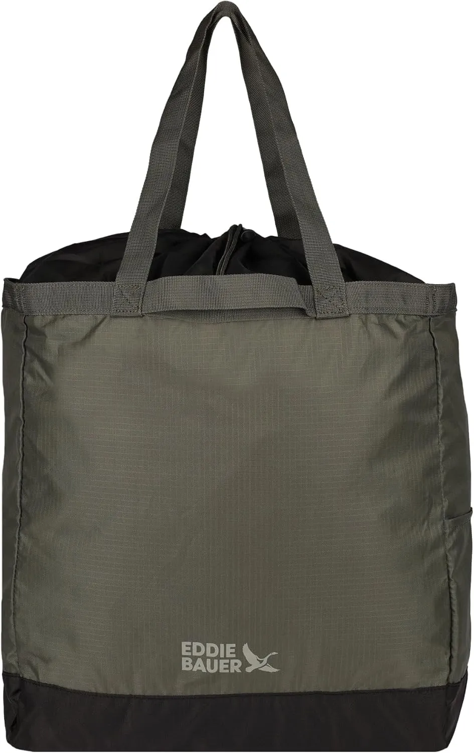 Eddie Bauer Stowaway Packable Tote Bag | Lightweight | Compact | Cinch Closure | Ripstop Nylon | 25l Capacity