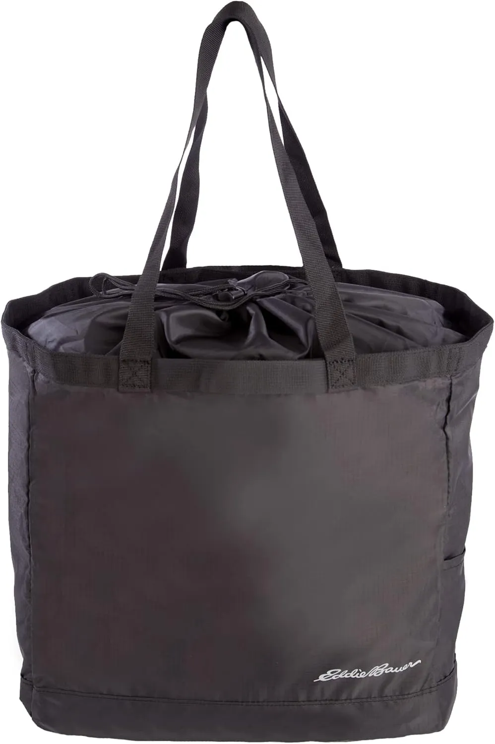 Eddie Bauer Stowaway Packable Tote Bag | Lightweight | Compact | Cinch Closure | Ripstop Nylon | 25l Capacity