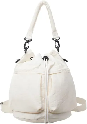 Elegant Backpack for Women Large Storage Fashion Shoulder Bag with Comfortable Drawstring Handbag Studnet Book Bags
