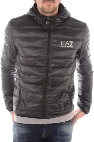 Emporio Armani Men's Train Core Down Hooded Jacket