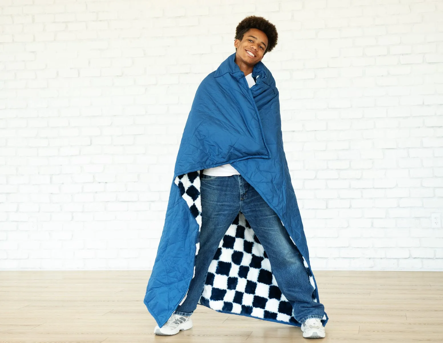 Everywhere Blanket - Game Day Blue