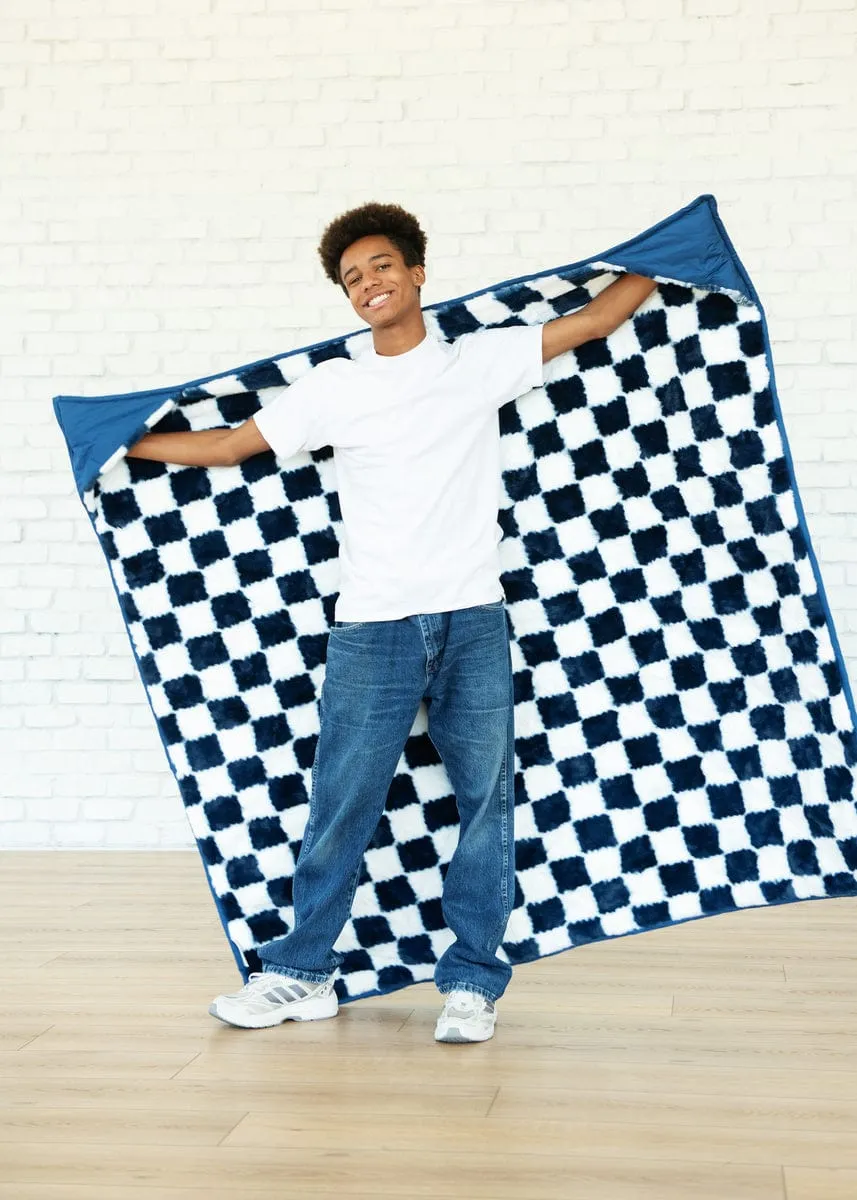 Everywhere Blanket - Game Day Blue