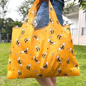 Extra Large Groceries Shopper Tote Bee Bag