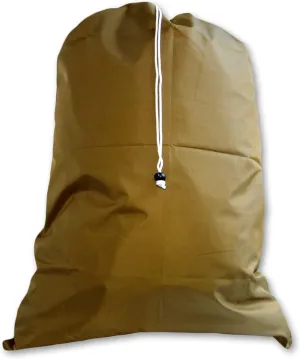 Extra Large Jumbo Laundry Bag, Gold, Size: 30x45