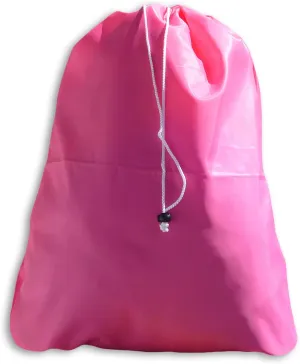 Extra Large Laundry Bag with Drawstring, Color: Pink, Size: 30x45