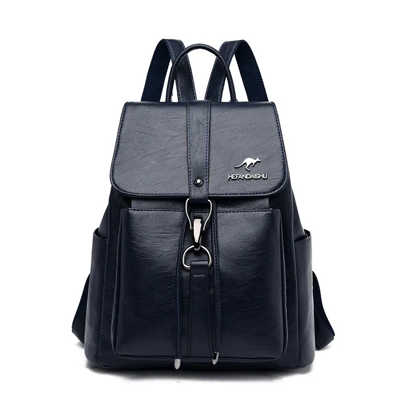 Female Simple And Stylish Versatile Large Backpacks